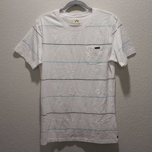 Rusty striped pocket t-shirt - Medium